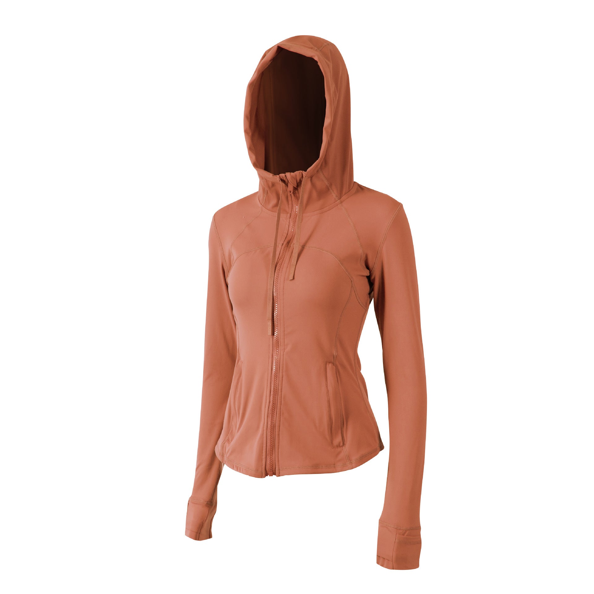 Autumn Yoga Clothes Hooded Fitness Hoodie Quick-drying