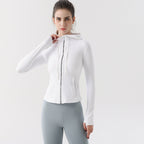 Autumn Yoga Clothes Hooded Fitness Hoodie Quick-drying